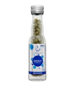 Teaballs ceai energizant natural cu cofeina – energie instant pentru focus zilnic