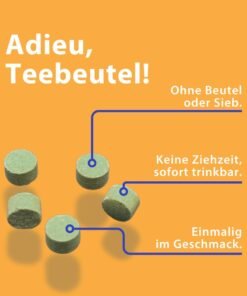 Teaballs ceai energizant natural cu cofeina – energie instant pentru focus zilnic