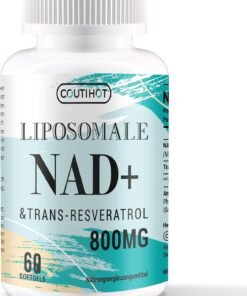 Liposomal NAD+ 800 mg - 60 capsule + Trans‑Resveratrol - anti-aging cu absorbție ridicată