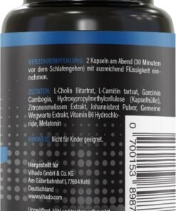 Alternative view of BRNR Dark Night Formula – suplimente pentru somn cu melatonina si L‑Carnitina