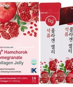 HAMCHOROK Pomegranate Collagen Jelly – suplimente imunitate & vitamine pt imunitate adulți, anti-aging