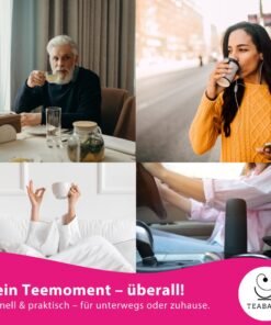 Teaballs ceai energizant natural cu cofeina – energie instant pentru focus zilnic