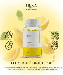 Jeleuri imunitate copii cu Vitamina C, D3 & zinc – suplimente imunitate delicioase și fără lactoză