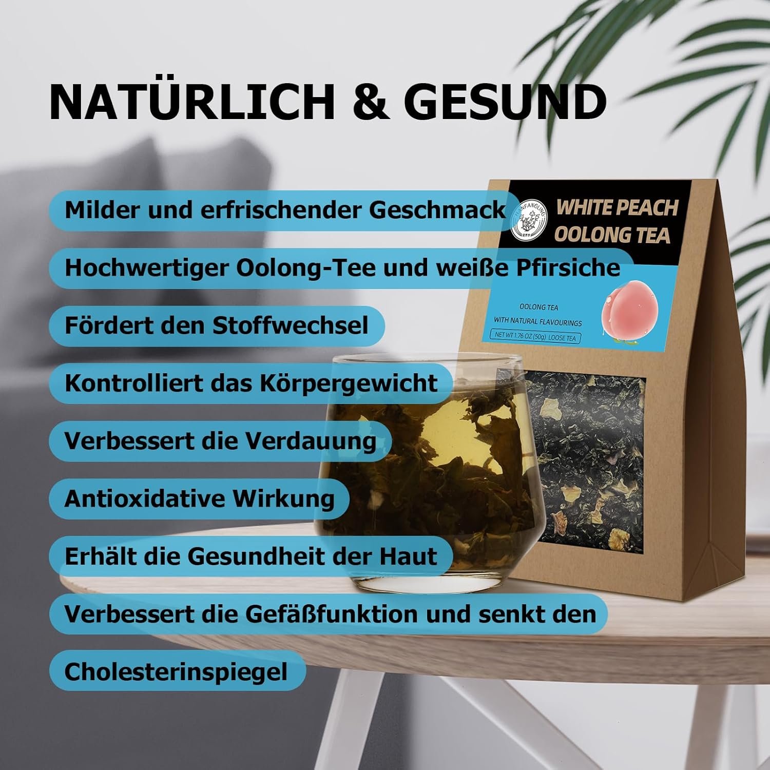 Ceai energizant HANFANGLING cu plante – Energie naturala si digestie usoara