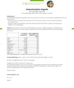 Bernhard capsule imunitate – multivitamine și minerale pentru suplimente imunitate adulti