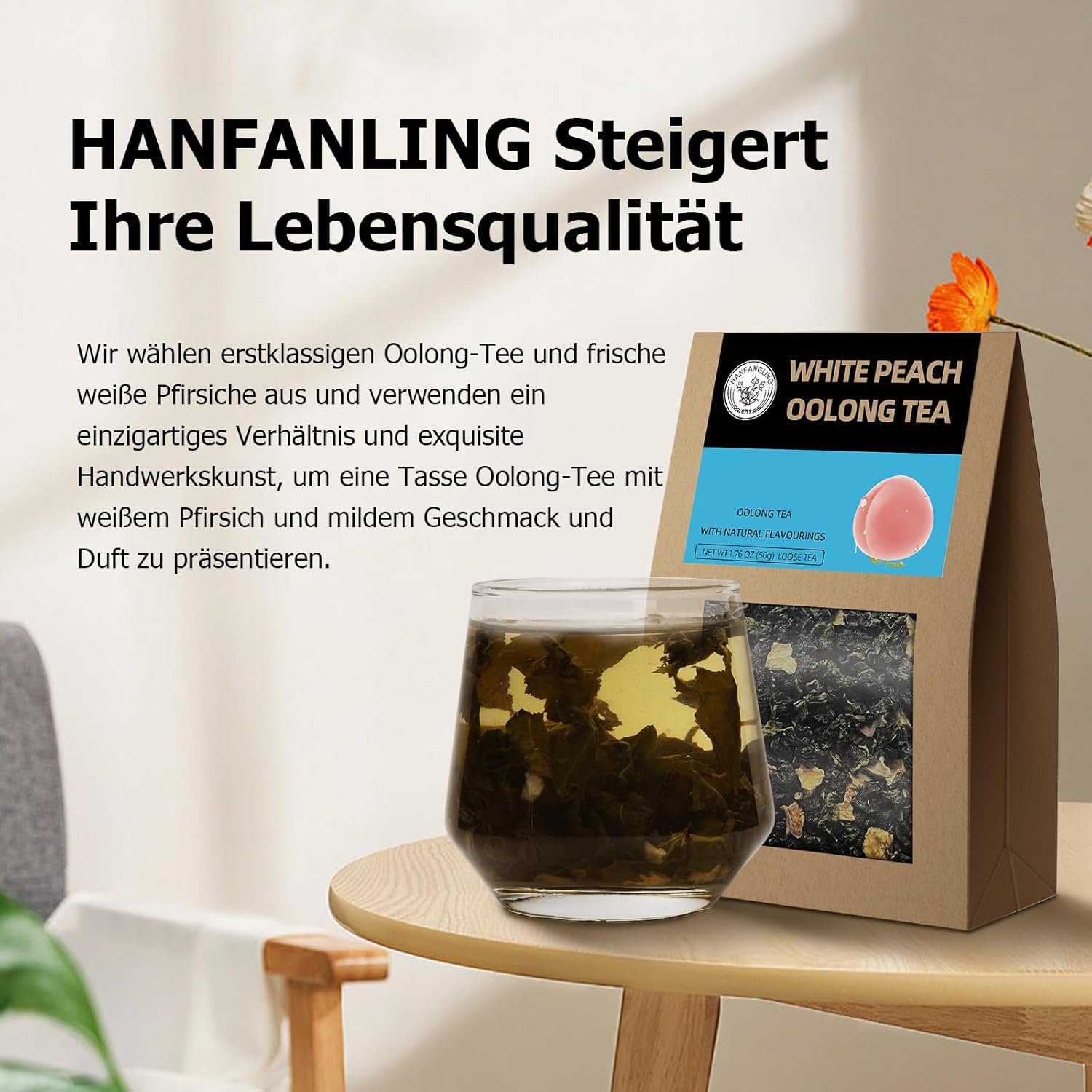 Ceai energizant HANFANGLING cu plante – Energie naturala si digestie usoara