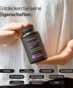 Alternative view of Trans‑Resveratrol 500 mg + Nicotinamidă, Quercetin & Piperină – supliment nad antioxidanți
