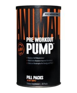 Preworkout Animal Pump – Creatina, L‑Arginina, Beta‑Alanina & Cofeina