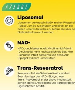 Alternative view of Liposomal NAD+ + Trans‑Resveratrol 800 mg – supliment nad și anti-aging cu absorbție ridicată