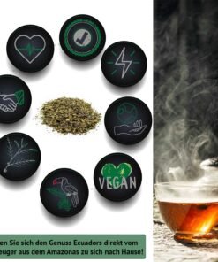 Ceai energizant natural Napumarka – Energie si focus cu guarana si coca