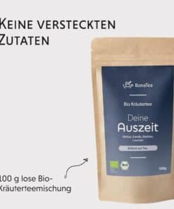 Ceai pentru somn linistit BIO – valeriana, lavanda si sunatoare pentru relaxare