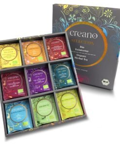 Ceai pentru somn linistit si relaxare – Set bio cadou cu 12 sortimente Creano