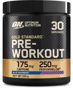 Preworkout cu Creatina Monohidrat si Beta-Alanina, aroma Zmeura Albastra – 30 portii