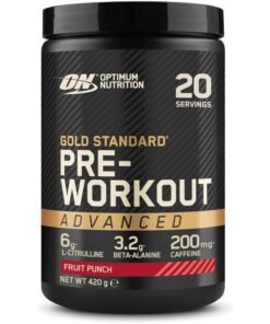 Preworkout Gold Standard Advanced – 6 g L‑Citrulina, 3,2 g Beta‑Alanina & 200 mg Cofeina