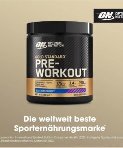 Alternative view of Preworkout cu Creatina Monohidrat si Beta-Alanina, aroma Zmeura Albastra – 30 portii