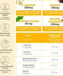 NutriBrain Nootropic pentru concentrare si memorie – suplimente pentru memorie eficiente