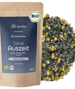 Ceai pentru somn linistit BIO – valeriana, lavanda si sunatoare pentru relaxare