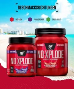 Alternative view of Preworkout Nutrition Xplode – Energie, Concentrare si Pompa cu Beta-Alanina si Cofeina