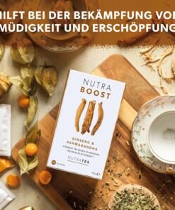 Ceai energizant din plante cu Ashwagandha – Energie dimineata si focus natural