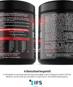 Alternative view of Preworkout Hardcore cu Creatina Monohidrat, Glutamina și Cofeina – Energie & Regenerare