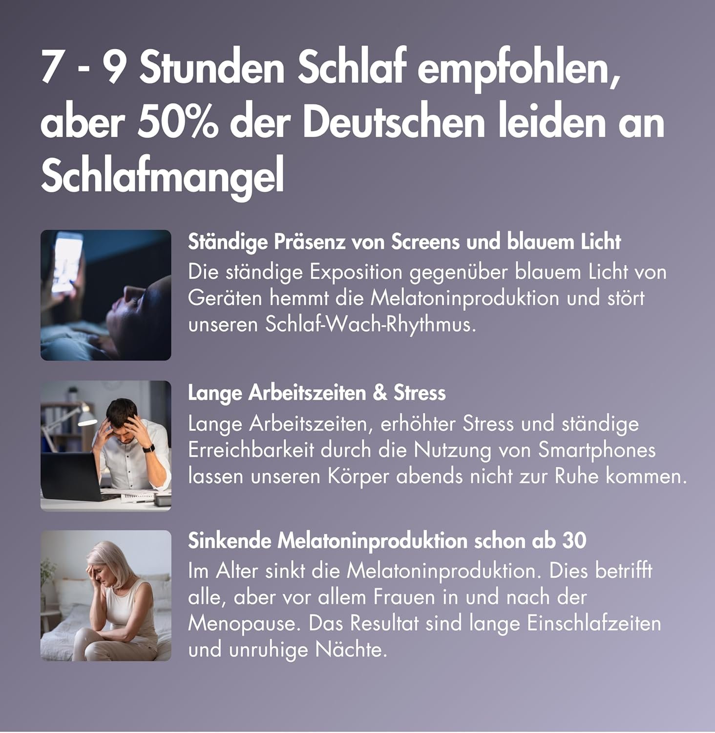 Epigenics Deep Recovery – supliment somn cu melatonina, magneziu și ashwagandha - imagine 8