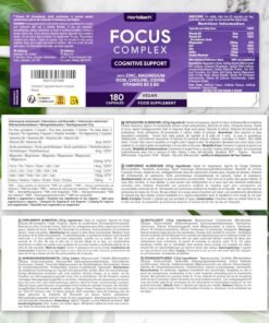 Alternative view of Nootropic Performance – suplimente pentru memorie & concentrare cu Citicolină, L‑Tyrosină