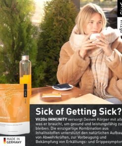 IMMNITY sachets – suplimente pentru imunitate cu Vitamina C, zinc & echinacea în pulbere