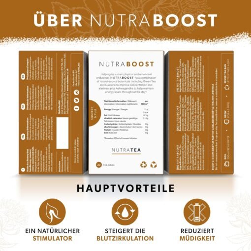 Ceai energizant din plante cu Ashwagandha – Energie dimineata si focus natural