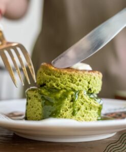 Pudră de ceai verde organic NaturaleBio 100 g. Pentru gătit și copt. Matcha japonez original. Ceai verde din Japonia, vegan, fără gluten și OMG. Produs organic natural