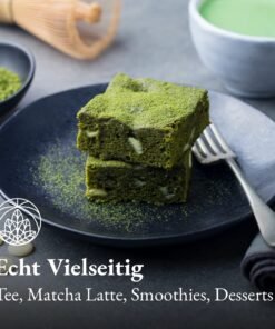 Monte Nativo Pudră Matcha Organică, Ceai Matcha pentru Matcha Latte, Ceai Verde Premium, 100% Natural și Fără Aditivi, 100 g