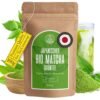 Monte Nativo Pudră Matcha Organică, Ceai Matcha pentru Matcha Latte, Ceai Verde Premium, 100% Natural și Fără Aditivi, 100 g