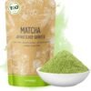 Pudră organică Matcha 100 g | Fără aditivi - 100% natural | Ceai Matcha japonez premium | Pudră de ceai verde bioKontor